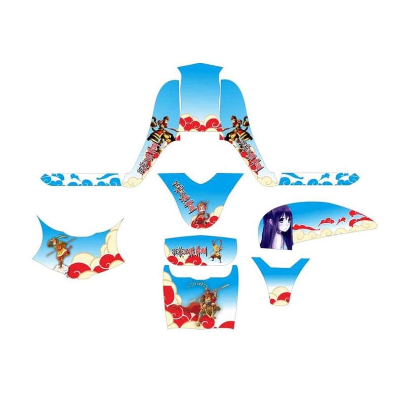 Jual Master Decal Stiker Striping Decal Motor for Scoopy Fi Monkey King V3 [Grade S] di Seller