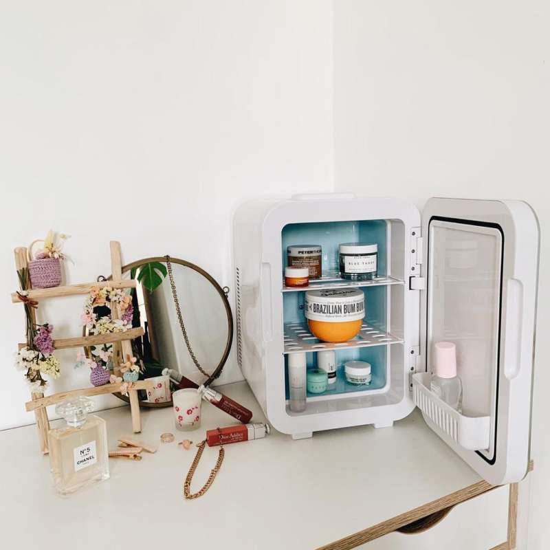 Jual Minifridge Indonesia Mirror Square Skincare Mini
