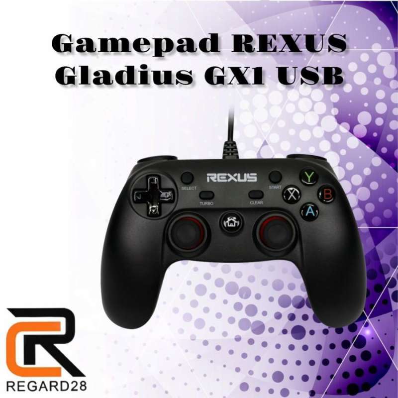 Jual Rexus Gamepad Gladius Gx1/gamepad Rexus For Android + Pc + Ps3 Di ...