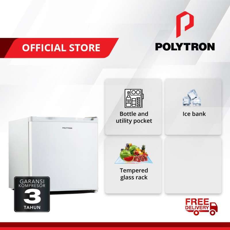 Jual POLYTRON Mini Refrigerator 50 Litres PRH 50W di Seller Polytron