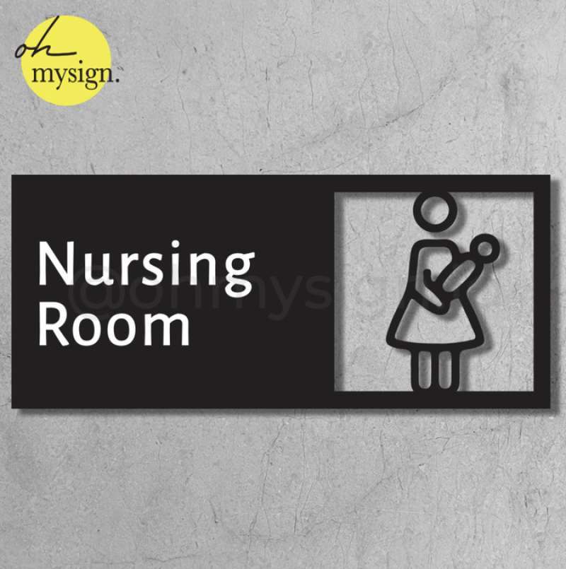 Jual Nursing Room Sign Akrilik Acrylic Sign Ruang Menyusui Di Seller