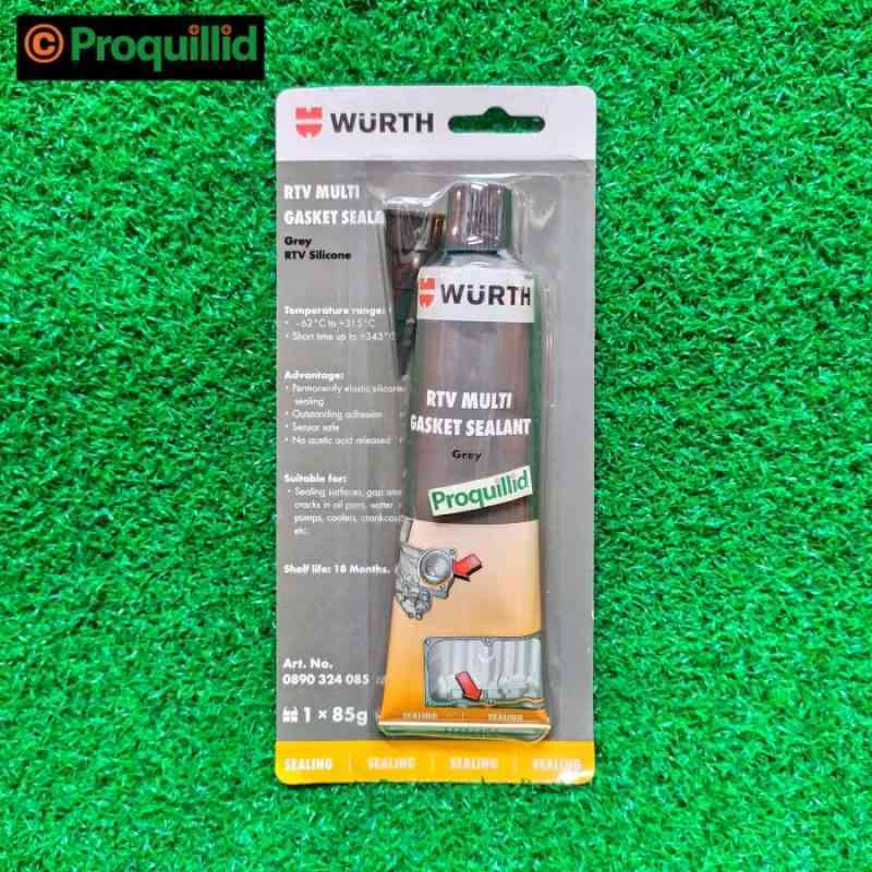 Jual Wurth Lem Tahan Panas High Temp Grey Rtv Silicone Multi Gasket