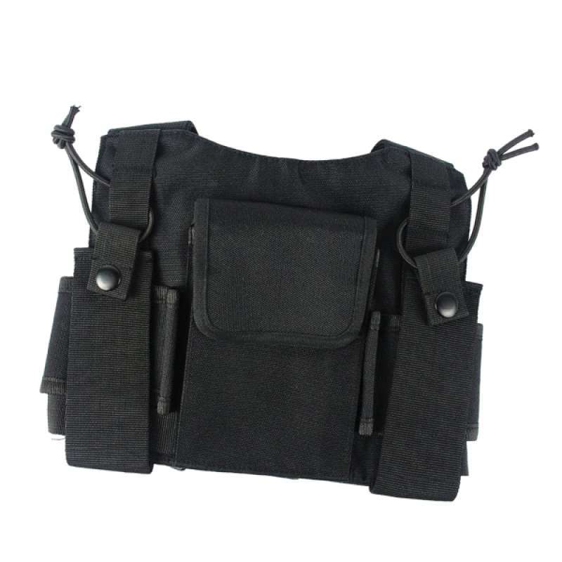 Promo Security Radio Chest Holder Strap Harness Rig Pack Holster for ...