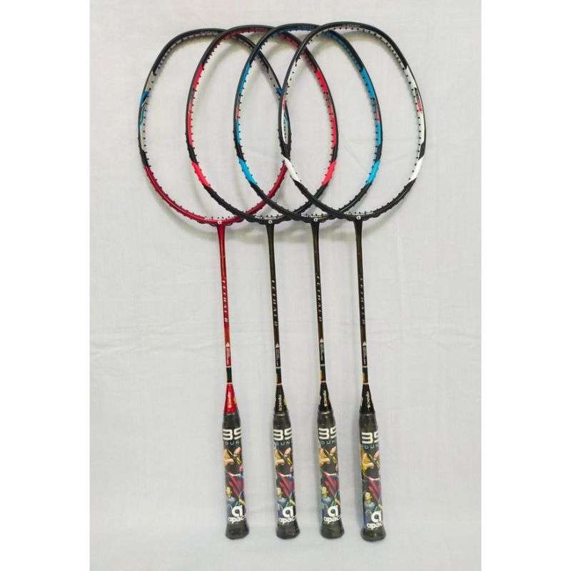 Jual APACS LETHAL 8 RAKET BADMINTON HITAM MERAH di Seller Genta Sport