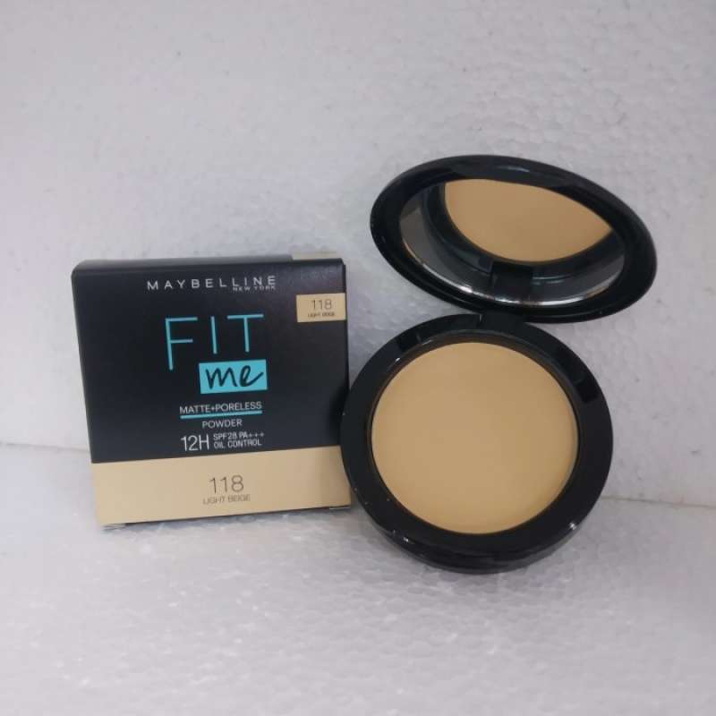 Jual Maybelline Fit Me 12H Oil Control Powder Spf 28/Pa+++ di Seller ...