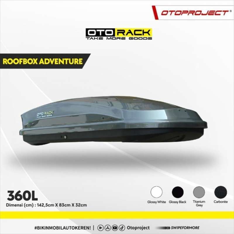 Jual Roofbox Adventure Otorack Rack Bagasi Atas Mobil Roof Box