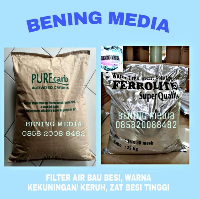Promo Media Filter Air / Filter Air Sumur / Filter Air Bau Besi
