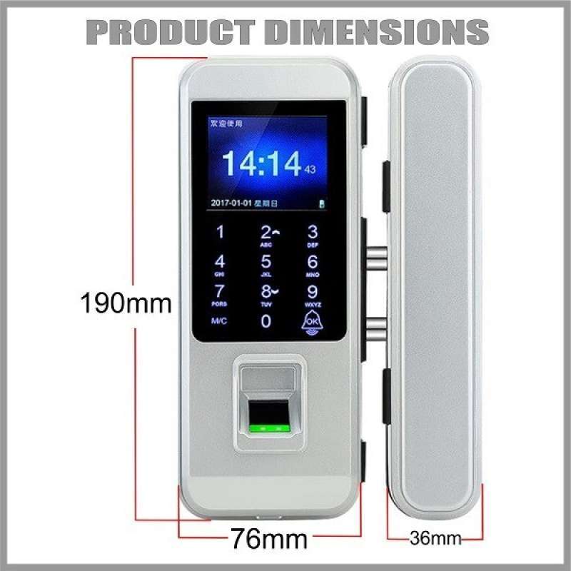 Promo Free Ongkir Mesin Absen / Doorlock Digital With Absen / Door Lock ...