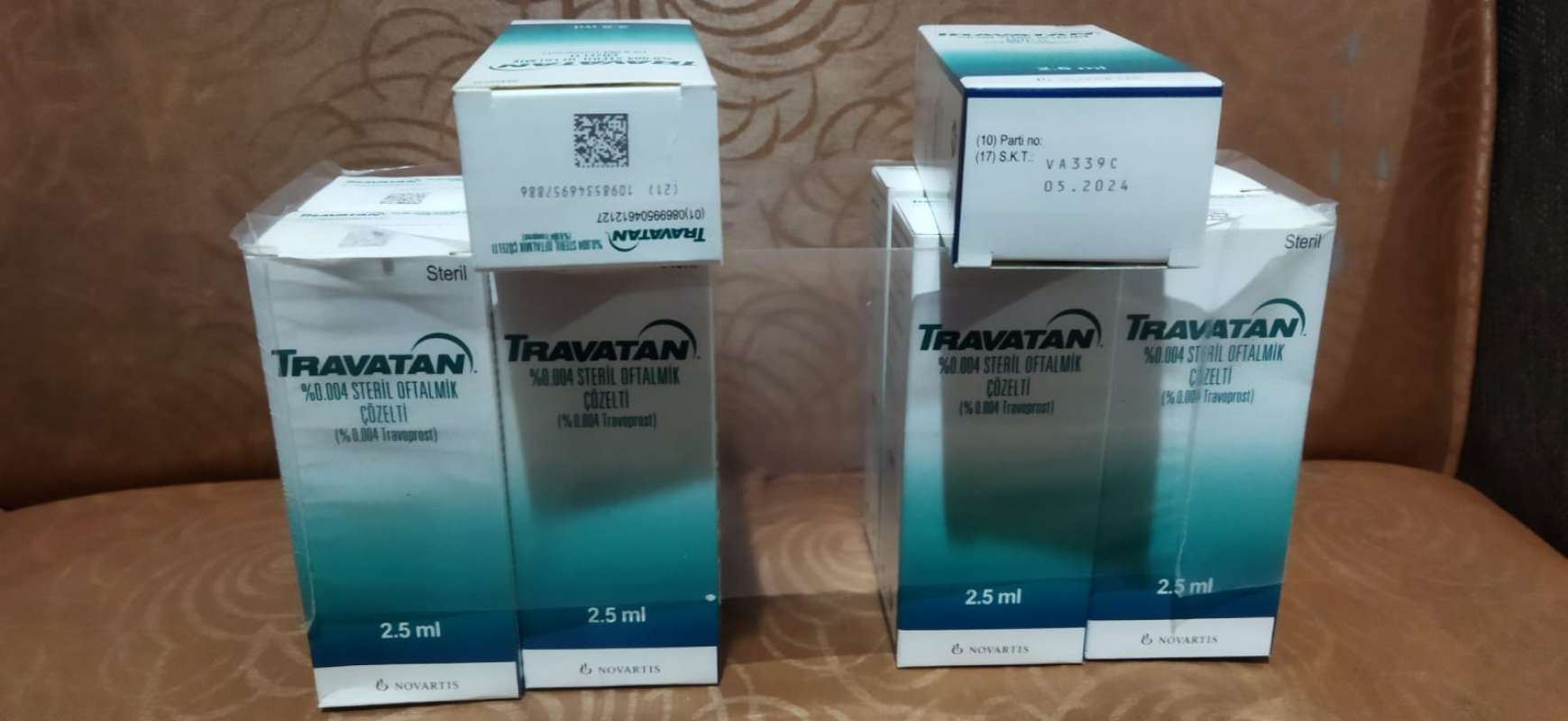 Promo [import] Alcon Travatan Eye Drops, Solution Ocular Use 2.5ml ...