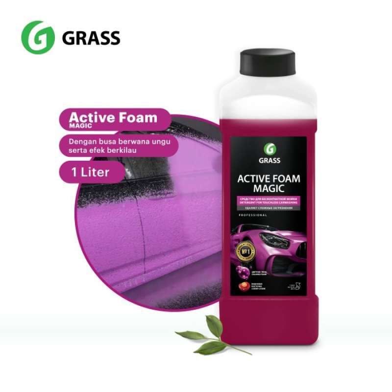 Promo Grass Active Foam Magic Touchless Shampoo 1 Liter Diskon 23% di ...