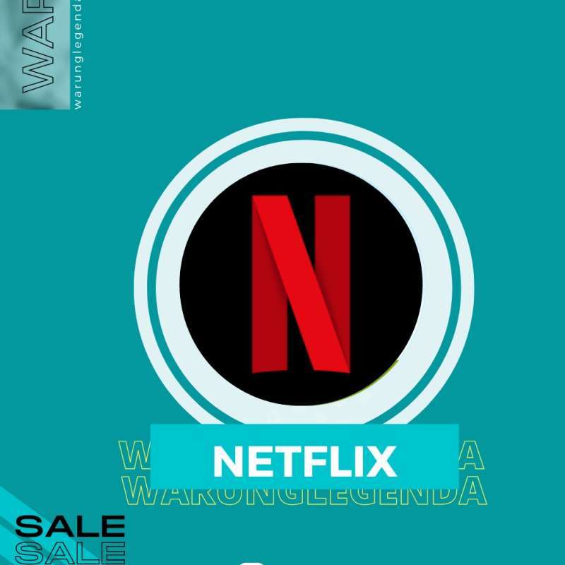 Jual NETFLIX PREMIUM SHARING 1 FULL