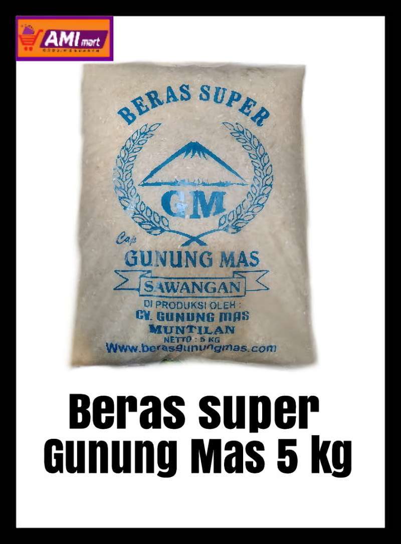 Jual Beras Gunung Mas 5kg Di Seller Ami Mart - Payaman, Kab. Magelang ...