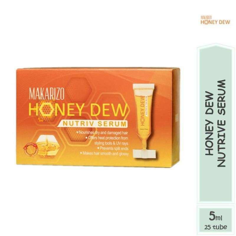 Promo MAKARIZO HONEY DEW NUTRIV SERUM isi 25 pcs x 5 ml Diskon 28 di