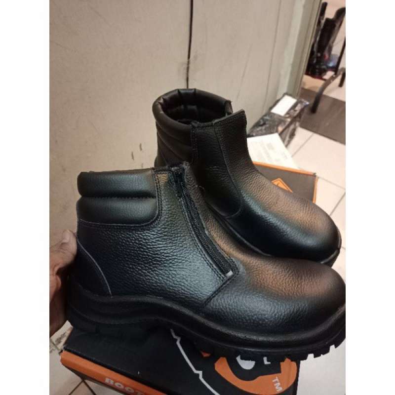 Jual Sepatu Safety Krushers Tulsa Black Original Safety Shoes di Seller