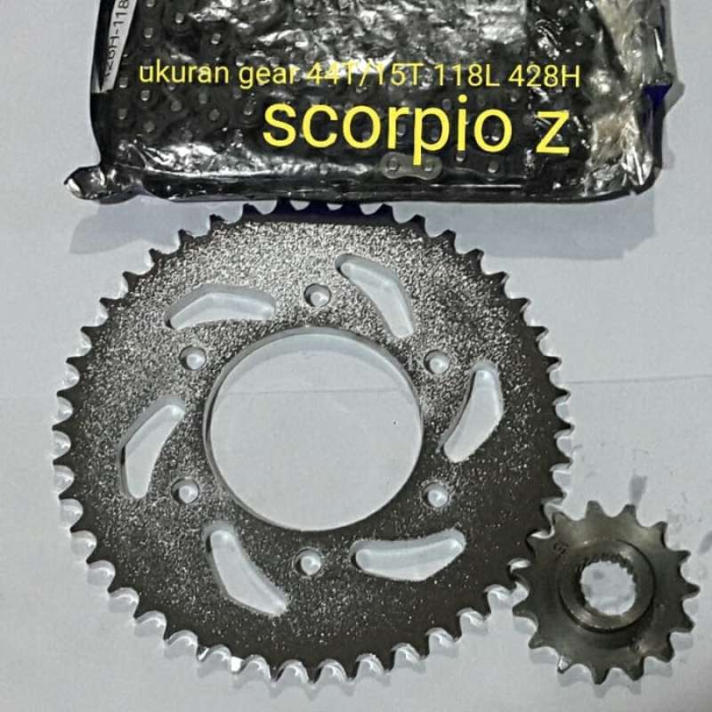 Promo gear set gear paket scorpio baja gold emas Diskon 23 di Seller