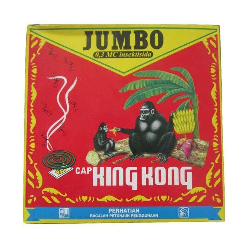 Promo King Kong Jumbo Obat Anti Nyamuk Bakar 10 jam [1 Box isi 5 Pasang