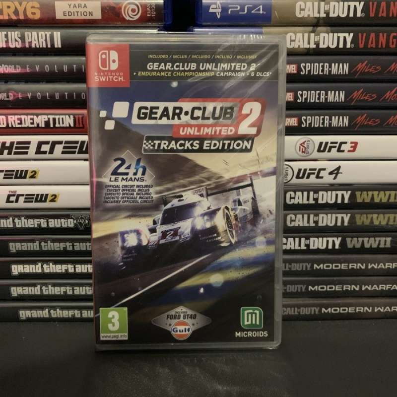 Promo GEAR CLUB 2 UNLIMITED TRACKS EDITION NINTENDO SWITCH Diskon 33