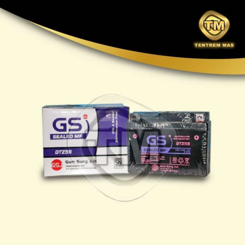 Jual Aki Motor Honda Genio GS RBTZ-5S GTZ5S / YTZ5S / MTZ5S di Seller