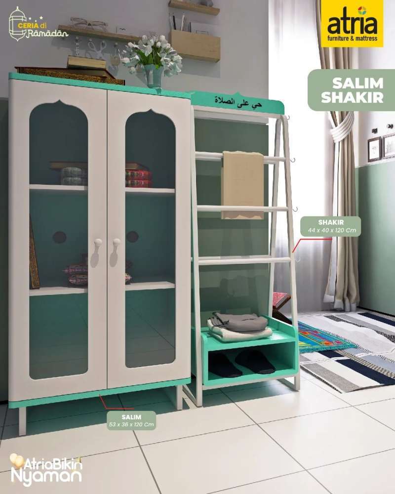 Promo Rak Dan Lemari Atria Sasamacita Diskon 25% Di Seller Atria ...