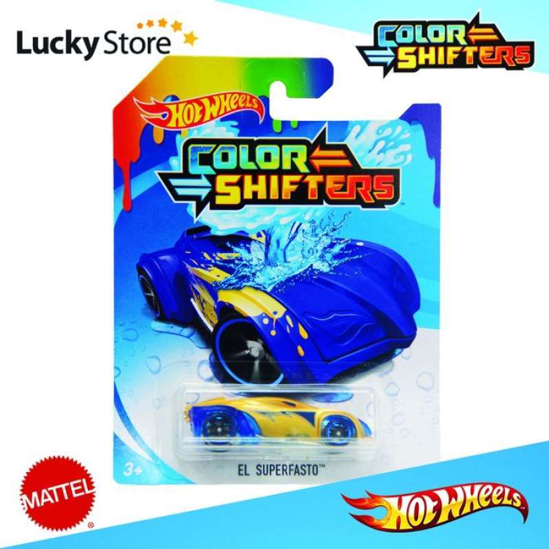 Jual El Superfasto Color Shifters Kuning - Yellow - HW Hot Wheels ...