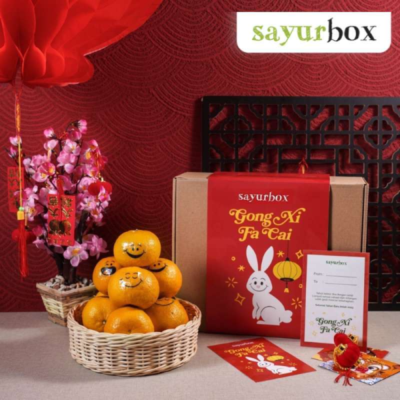 Jual Sayurbox Jeruk Ponkam Gift Box 12s Bingkisan 1 pack Halal di Seller Sayurbox Official Store