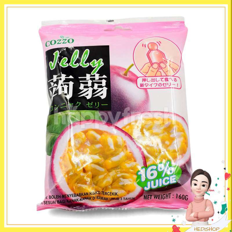 Jual Cozzo Jelly Agar 160gr rasa passion fruit di Seller MCTLab Kab
