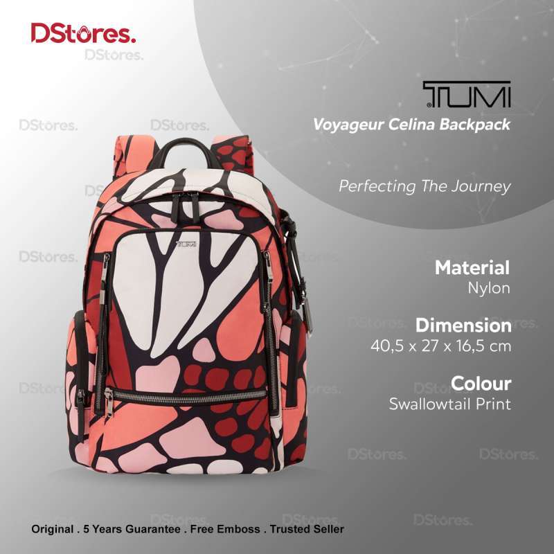 Jual TUMI Voyageur Celina Backpack - Swallowtail Print di Seller ...