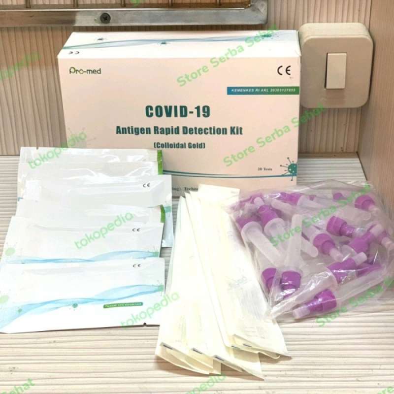 Promo Promed Antigen Metode Colok Hidung Perpcs Diskon 23 di Seller Redo Healer Kota Jakarta