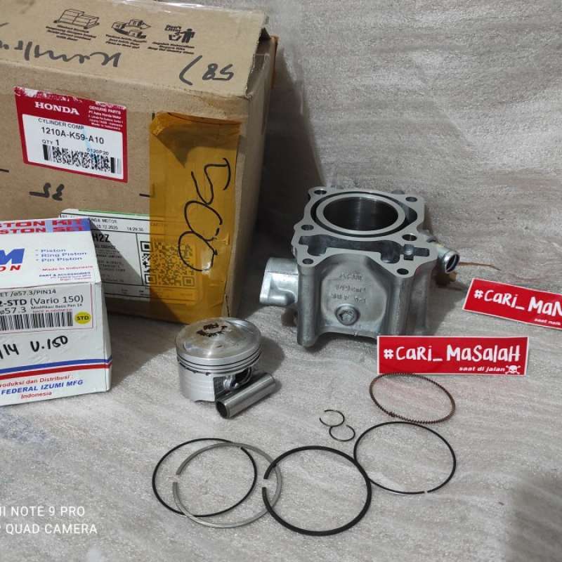 Promo BLOK SEHER VARIO 150 SET PISTON KIT FIM 72 PCX 150 ADV 150