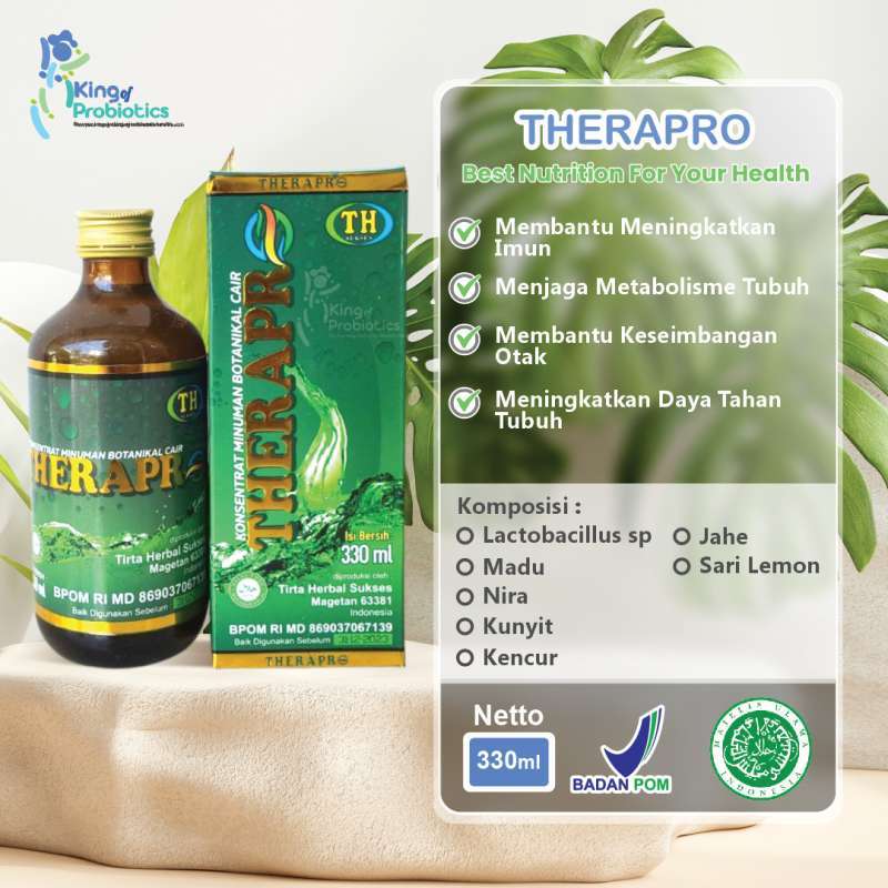 Jual Bioth Therapro Original Probiotik Kemasan Botol 330ml Dan 250ml