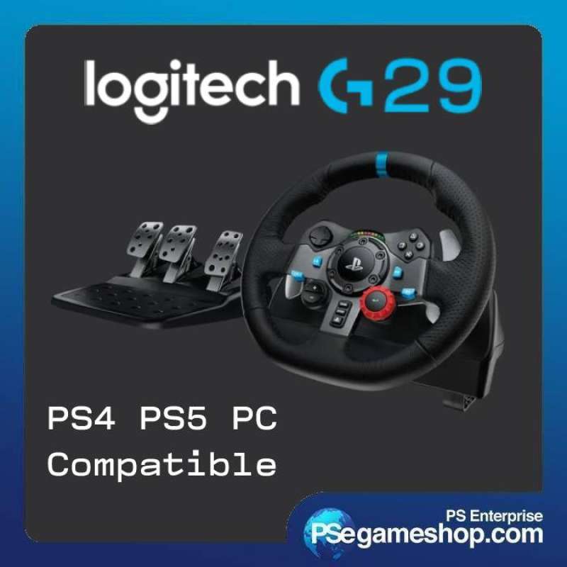 Promo LOGITECH DRIVING FORCE G29 STEERING WHEEL Diskon 4 di Seller