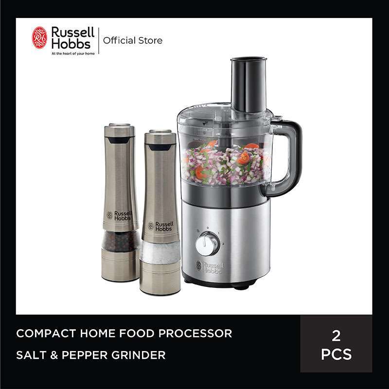 Jual Bundling Compact Home Food Processor Russell Hobbs Classic Salt
