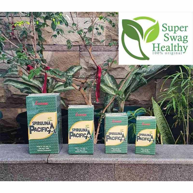 Jual SPIRULINA PACIFICA LUXOR 1500 TABLET di Seller Si Cantik Alami