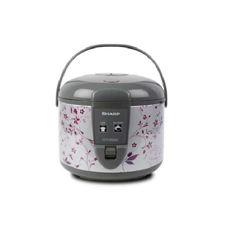 Jual SHARP Rice Cooker 1.8 Liter KSR18MS Abu Gray di Seller Utama