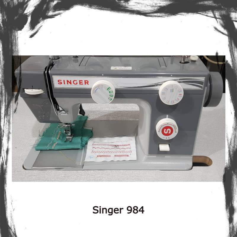 Jual Singer 984 Mesin Jahit Multi Fungsi Meja Kaki Saja Di Seller