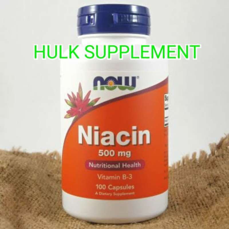 Jual Now Foods Food Niacin Vitamin B3 500 Mg 100 Caps Di Seller Anes