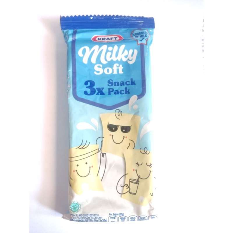 Jual Kraft Milky Soft 90 gram Keju Kraft Soft Milk Creamy Cheese