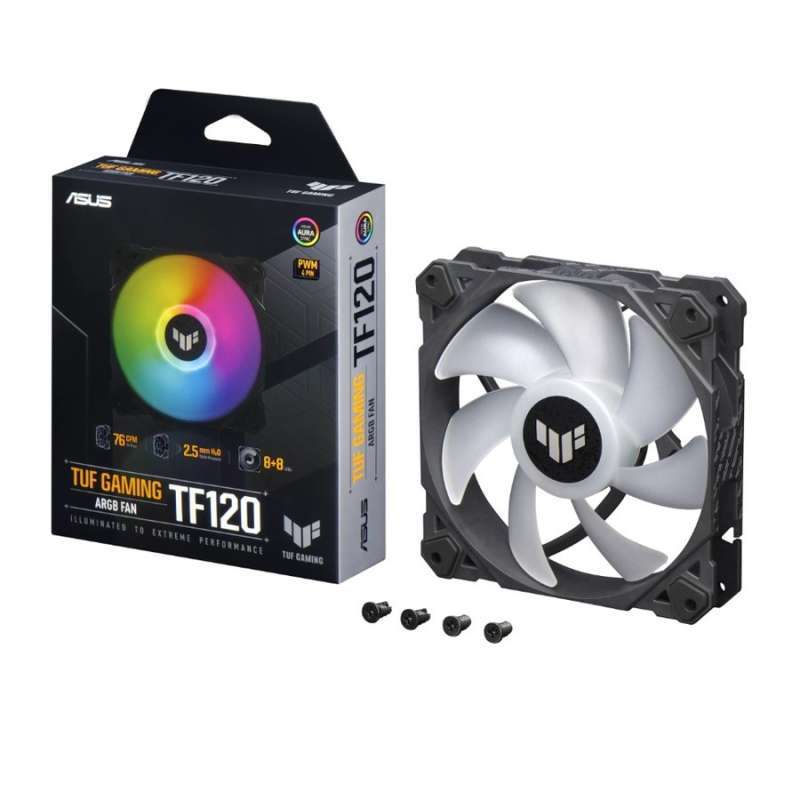 Jual ASUS CHASSIS FAN TUF GAMING TF120 ARGB SINGLE PACK di Seller ASUS