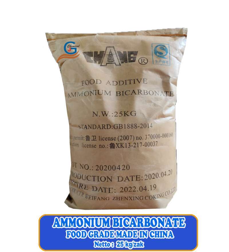 Jual Ammonium Bicarbonate ( Soda Kue Repacking) ExChina 1 kg di Seller