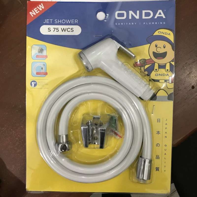 Promo Jet Shower Toilet Onda S75 Wcs 1/2 Inch Putih Best Seller Diskon