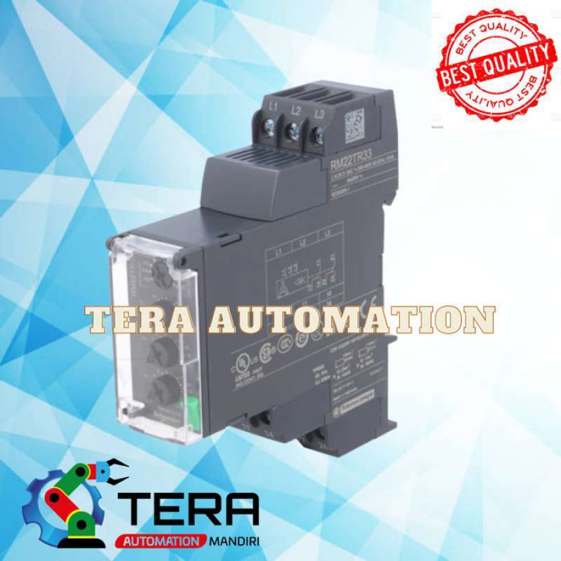Promo THREEPHASE VOLTAGE CONTROL RELAY 380 480VAC 2C/O SCHNEIDER