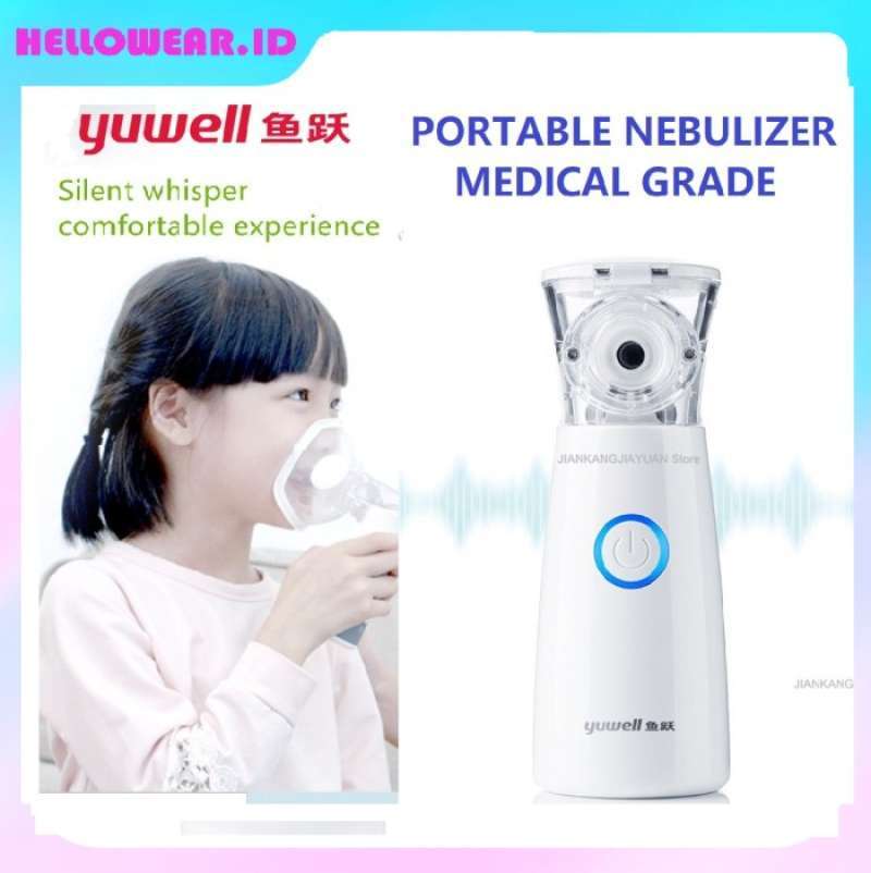 Jual Andon Nebulizer Yuwell Nebulizer Portable Terapi Uap Asma Omron ...