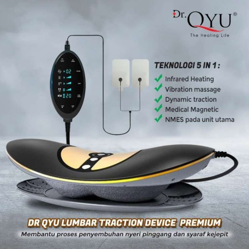 Jual New Dr Qyu Lumbar Traction Device Premium Mengurangi Nyeri