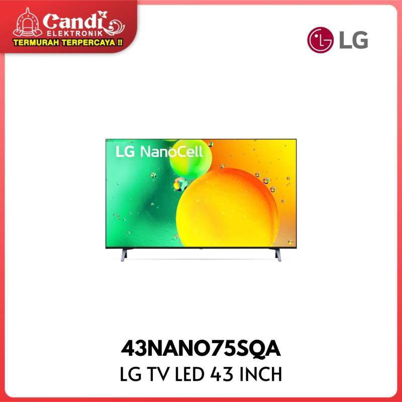 Promo LG NANO75 43 inch 4K Smart NanoCell TV with HDR10 Pro TV 43 Inch ...