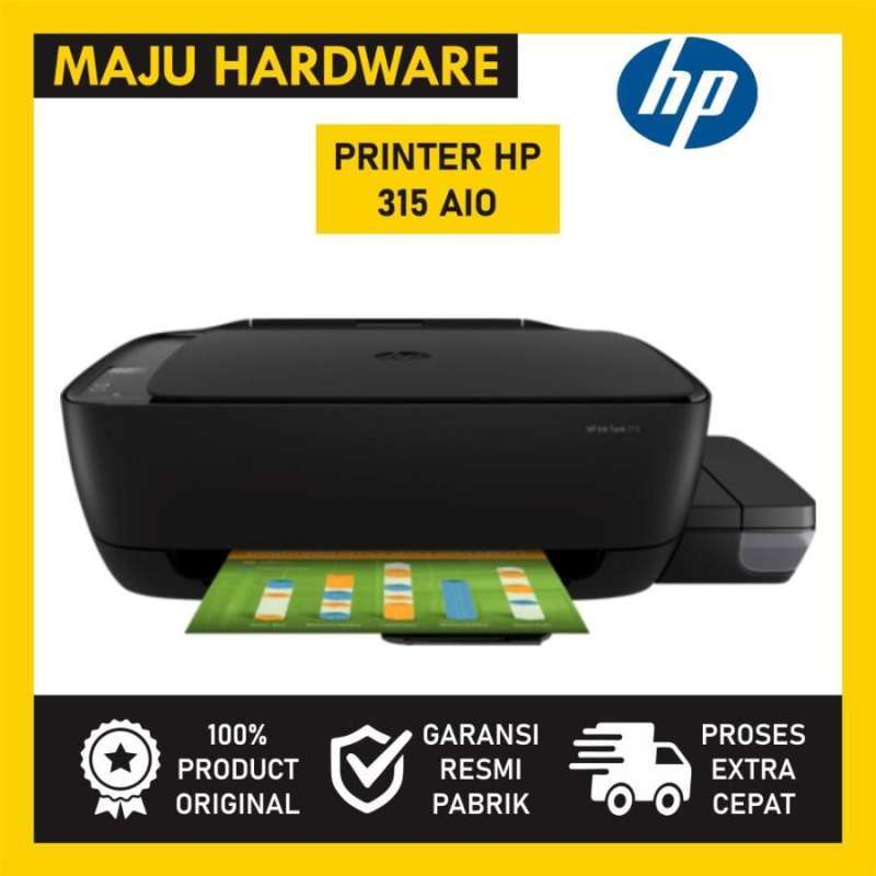 Jual Printer HP INK TANK 315 AIO Original di Seller MAJU HARDWARE ...