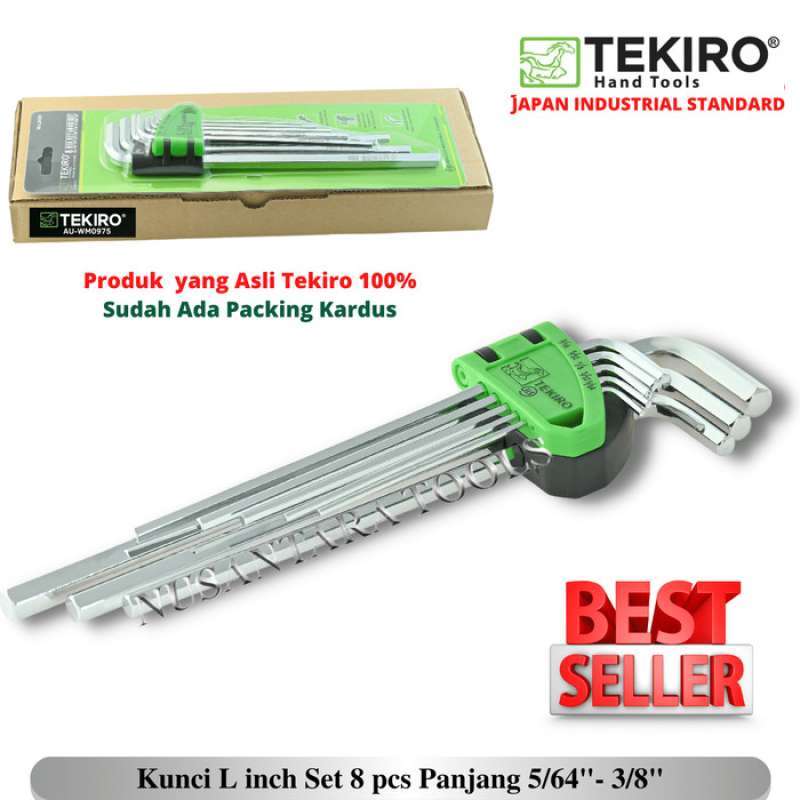 Teng 1479MM 9 metrische 1.5-10mm bal-Point Hex Key Set