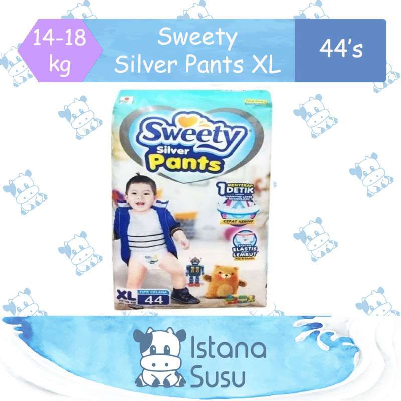 Jual Sweety Silver Pants XL 44 di Seller Istana Susu Bekasi Official