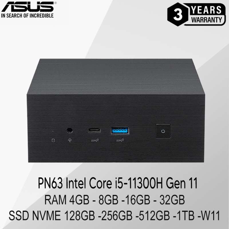 Promo Mini PC Asus PN63 Intel Core i511300H Gen 11 + RAM + SSD + W11