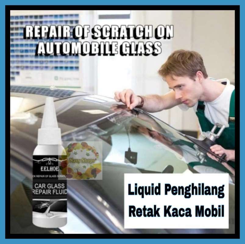 Promo REPAIR KACA MOBIL PENGHILANG RETAK LIQUID CAR GLASS REPAIR FLUID