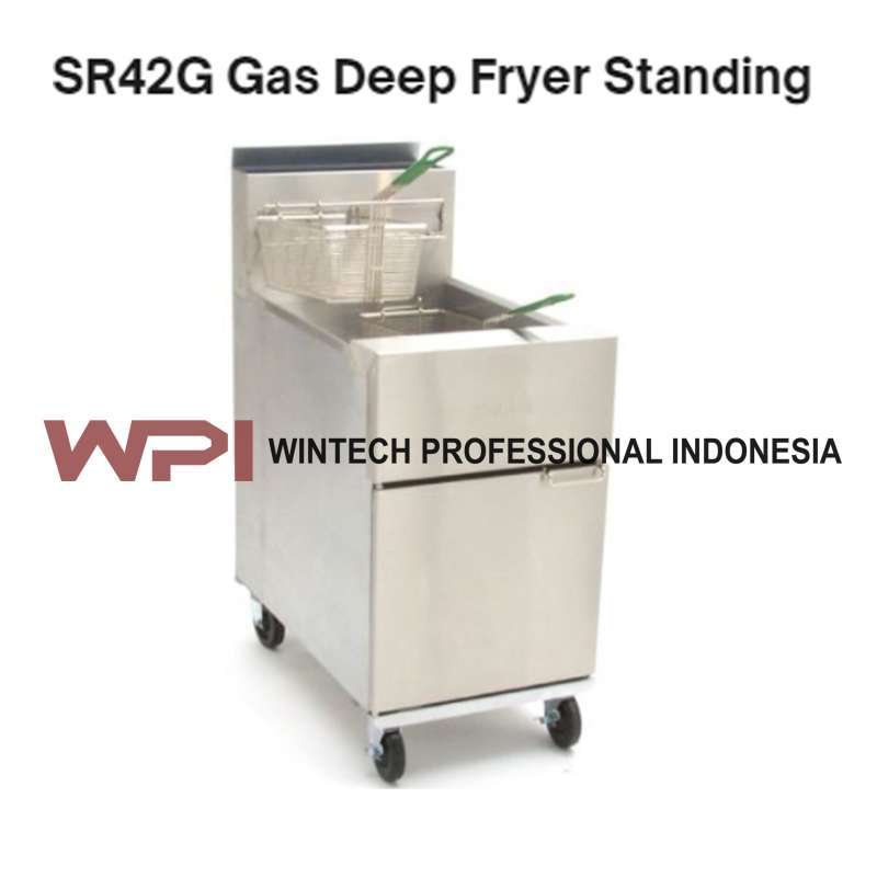 Jual Dean Frymaster Model SR42G Gas Deep Fryer Standing Kapasitas 21